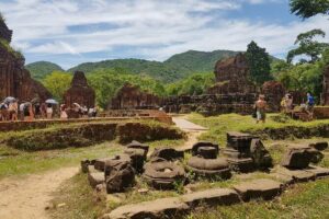 A Private Full Day Tour to My Son Sanctuary & Marble Moutains - Stop 1: Da Nang to My Son Sanctuary with electric-car convenience