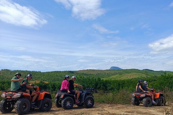 ATV Quad Bike Hoi An Adventure & BBQ Feast - Stream Swim and Cold Drinks: Cooling Down the Mud Effect