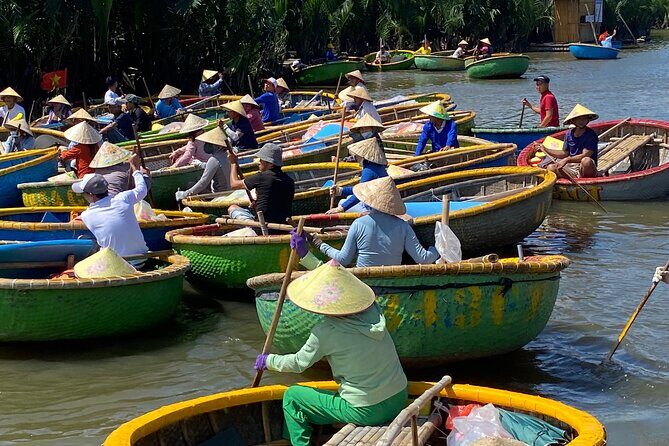 Bay Mau Cooking Class with Market Tour and Basket Boat Ride - Drinks, pace, and what’s actually included