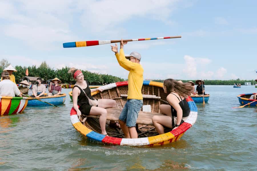 BUFFALO RIDING -BASKET BOAT & BIKE TOUR-HOI AN - Key Highlights You Should Know