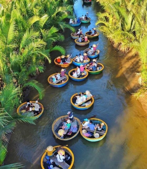 Cam Thanh Coconut Basket Boat Experience from Hoi An/Da Nang - Bamboo basket boat 101: what you do, not just what you see