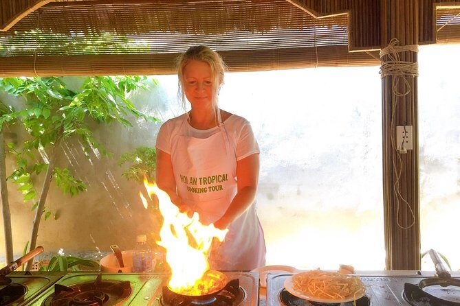 Cooking Class Hoi An:Local Market, Basket Boat, Fishing & Cooking - Pickup, Meet Point, and the 12-Person Group Size