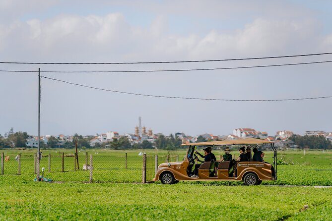Countryside Adventure Private Tour by Electric Car - Thu Bon River and Moonlight Bridge: good views without the fuss