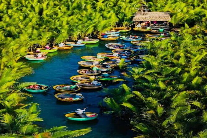 Discover Hoi An by Bamboo Basket and Lantern Boat - Two boats, one short window in Hoi An