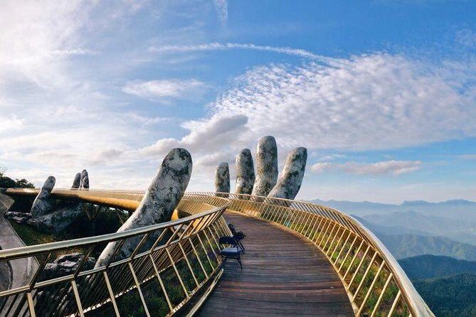 Early morning Ba Na Hills with the Golden Hand Bridge - Private Tour - Golden Bridge: the hands, the height, and the photo timing