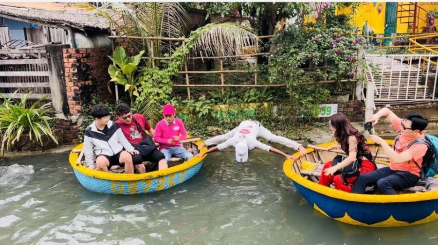 Experience Bamboo Basket Boat on Coconut village w Locals - The Random Folk Singing Moment: Short, Local, and Part of the Flow