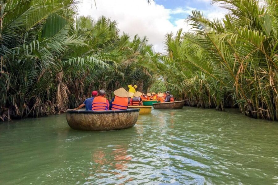 From Hoi An: Bay Mau Coconut Forest Bamboo Basket Boat Ride - Bay Mau Coconut Forest: the point of riding, not just seeing