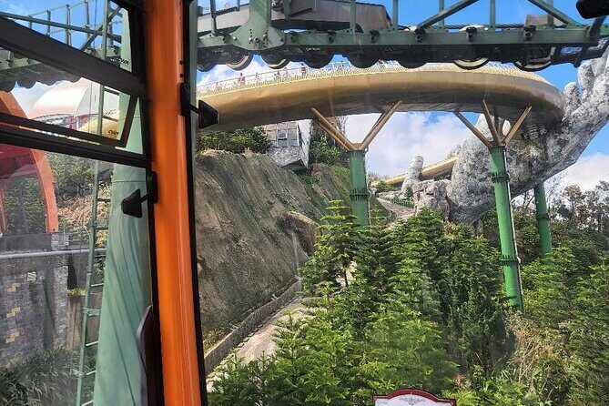 Golden Bridge - Monkey Mountain- Marble Mountains - Dragon Bridge - Marble Mountains: pagodas, caves, and war-time hiding spots