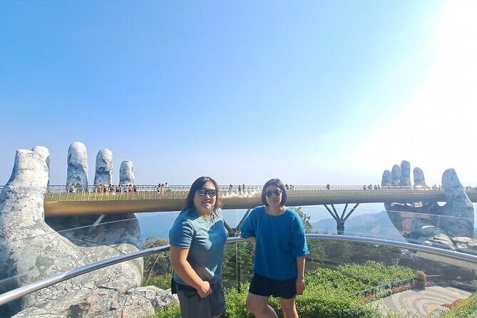 Golden Bridge - Monkey Mountain- Marble Mountains - Dragon Bridge - Sun World Ba Na Hills: the cable car ride and the French resort-to-theme-park story