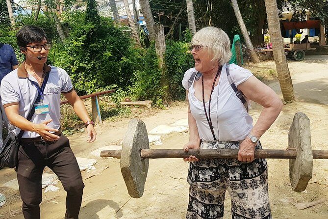 Half-day Electric Scooter Countryside Adventure In Hoi An - Cam Nam Island: traditional homes and a local workday in motion