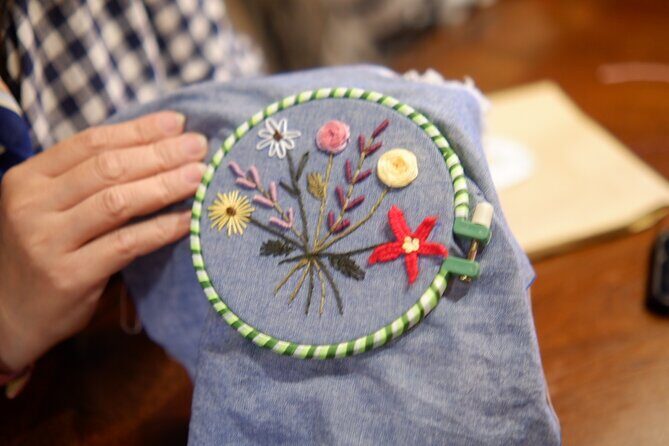 Hand Embroidery Workshop in Hoi An for Beginers - What You’ll Make: Bags, Handkerchiefs, Notebooks, and Clothing