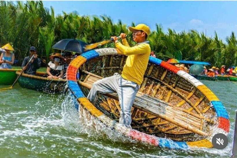 Hoi An: Basket Boat Ride in the BẢY MẪU Coconut Forest - The Bảy Mẫu setting: why this coconut forest ride feels special