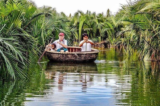 Hoi An Basket Boat Tour ( basket boat, visit water coconut forest, fishing crab) - The basket boat ride: calm canals plus real instruction