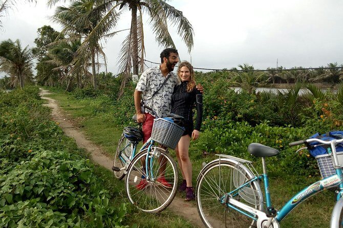 HOI AN Biking Vegetable Village, Basket Boat, Coconut Forest - Cam Thanh’s coconut forest: tea break, then the river shift