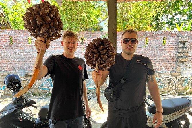 HOI AN Biking Vegetable Village, Basket Boat, Coconut Forest - The meal: five dishes, riverside energy, no hunting required