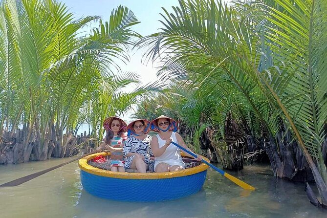 Hoi An: Coconut Basket Boat Ride in the Coconut Forest - Basket Boat Spinning and Net Casting: Extras and Time Limits