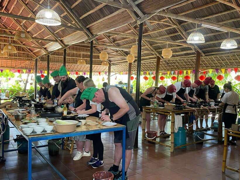 Hoi An: Cooking Class, Crab Fishing-Basket Boat, Market Tour - Cam Thanh Coconut Forest Basket Boats: the real Hoi An water-world