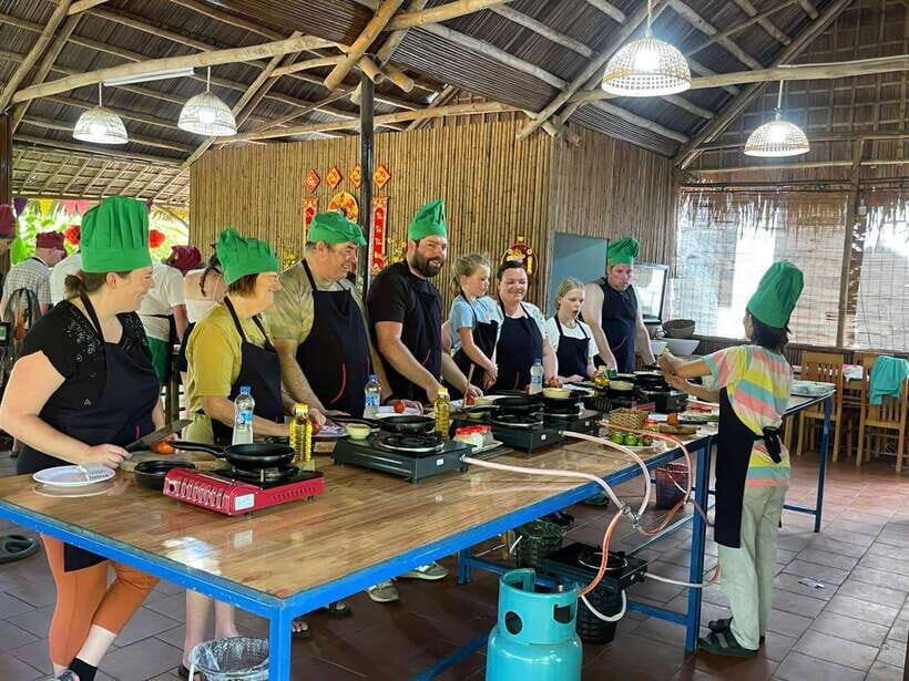 Hoi An: Cooking Class, Crab Fishing-Basket Boat, Market Tour - The Cooking Class: 5 courses plus extra dishes you’ll want at home