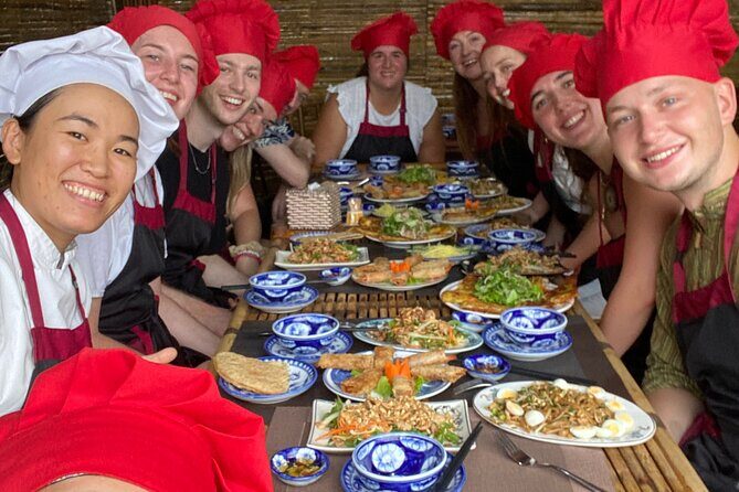 Hoi An Cooking Class(Local market,Basket Boat,Fishing & Cooking) - Bay Mau Coconut Forest and the Basket Boat Ride