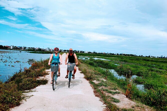 Hoi An countryside cycling tour - Shrimp farms, rice fields, and a steady stream of photo moments