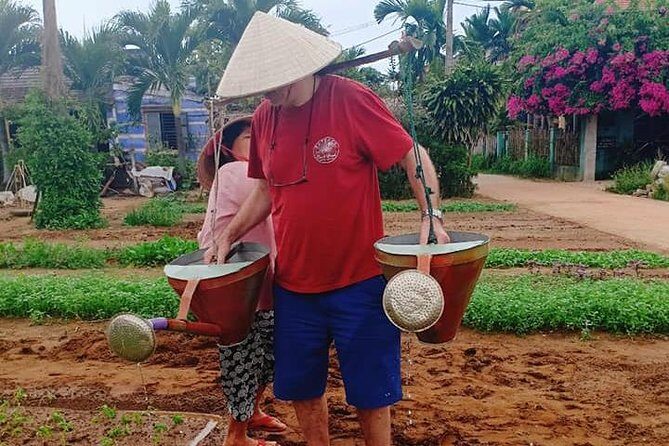Hoi An Countryside Tour with Bamboo Basket Boat Rowing , Buffalo Ride, Farming - Thanh Ha pottery village: make a tea cup or vase, then write your name