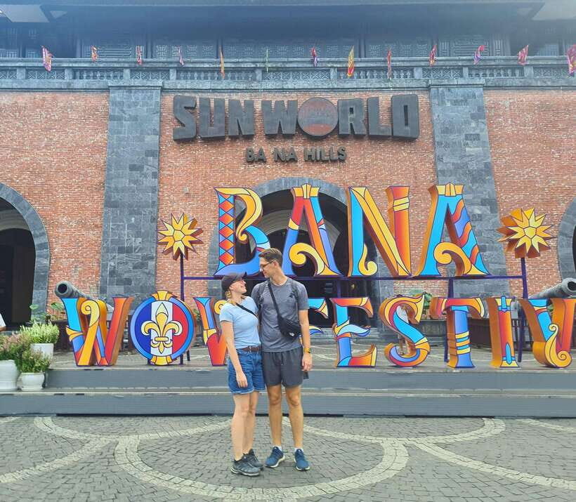 Hoi An/Da Nang: My Son Sanctuary - Golden Bridge by Car - Golden Bridge at Ba Na Hills: 1,414m views and cable-car time
