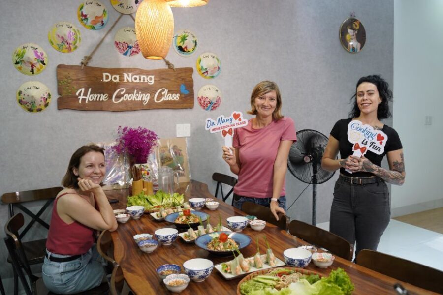 Hoi An/Da Nang: Vietnamese Cooking Class with Transportation - Tasting Your Work (And Learning How to Balance Flavors)