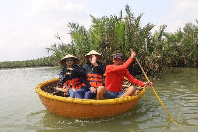 Hoi An Fishing Tour Private-Lantern /Cafe Making Class by Lunch - Basket boat + coconut forest: a Hoi An day that feels like work and play