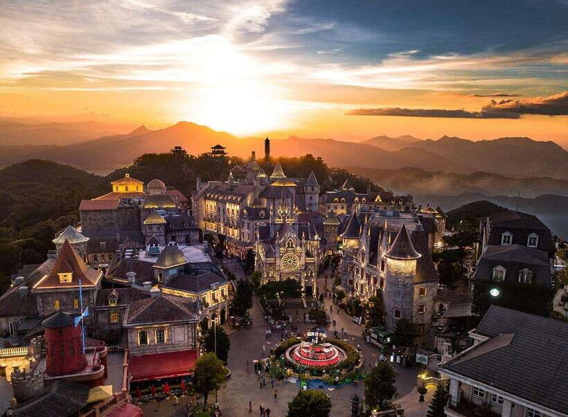Hoi An: Full-day Ba Na Hills & Amazing Golden Bridge - Ba Na French village vibes: a break from the usual Vietnam rhythm