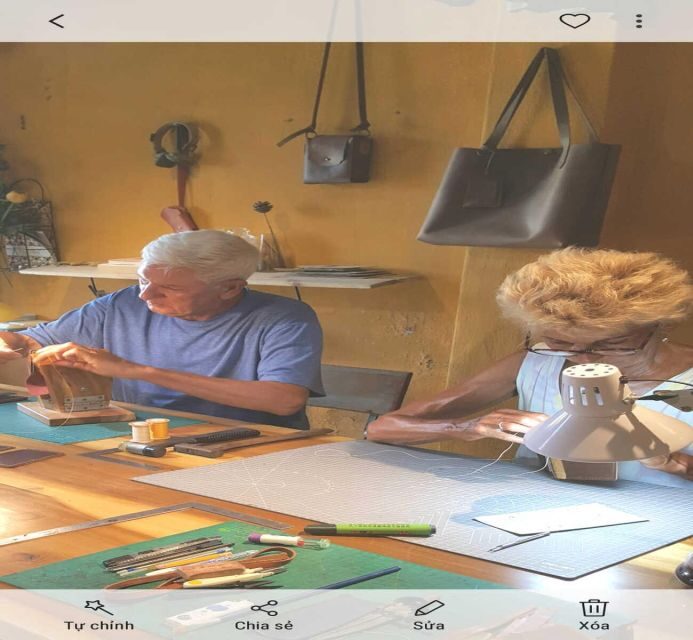 Hoi An: Handmade Leather Crafts Workshop (Starter Course) - Included Extras: Tea or Soft Drink, Plus Materials and Tools