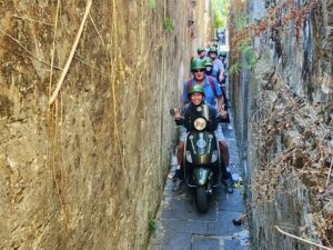 Hoi An Highlights and Hidden Gems Tour by Vespa - First stop: the Old Town streets without getting stuck