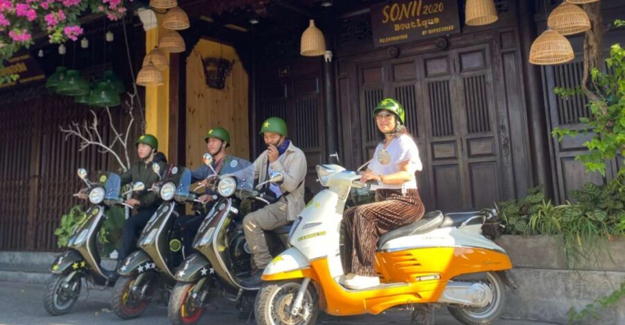Hoi An Highlights and Hidden Gems Tour by Vespa - The ride out: zigzag back roads and rice-field views