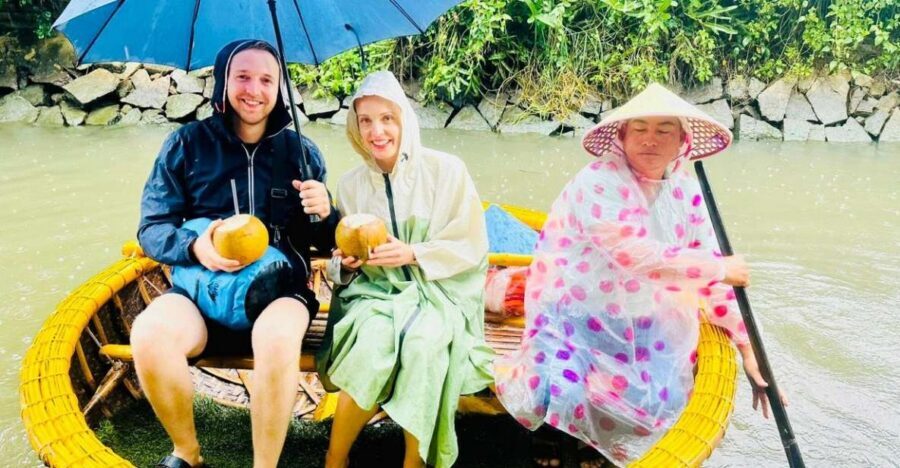 Hoi An: Hoi An Basket Boat Ride in Water Coconut Forest - Thu Bon River paddling: what the 45 minutes actually feels like