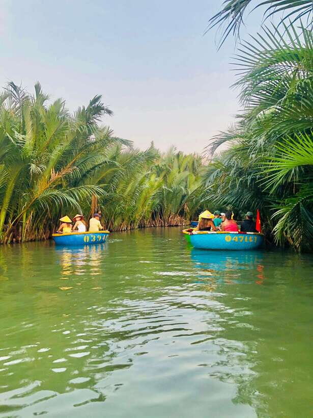 Hoi An :Lantern Making - Cooking Class -Coconut Basket Boat - From Da Nang pickup to Cam Thanh: the tour’s easy flow