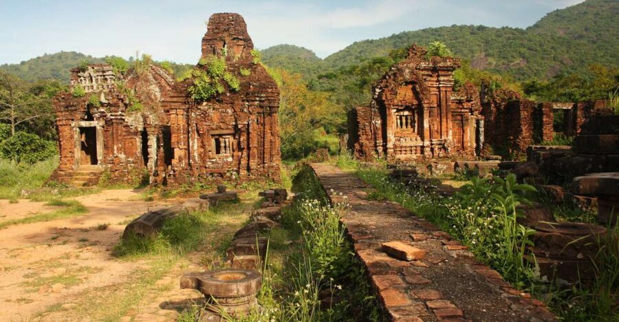 Hoi An: My Son Sanctuary and Thu Bon River Boat Trip - My Son Sanctuary in a quiet valley: what you’re actually seeing