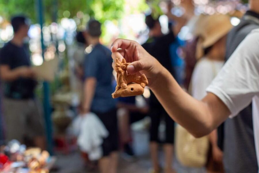 Hoi An: Thanh Ha Village Tour with Pottery Making and Gift - Entering Thanh Ha: a pottery village you can actually walk