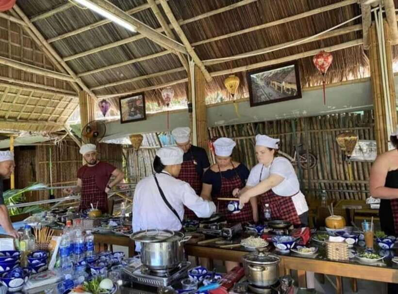 Hoi An : Vietnamese Cooking Class with Phở and Eco Tour - Chef Windy’s cooking class: four dishes taught step by step