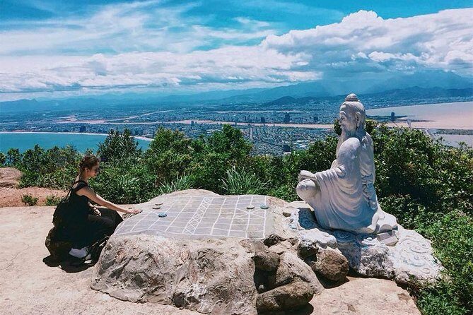 Marble mountain, Am Phu cave and Monkey mountains group tour - Monkey Mountain and Son Tra Peninsula: Linh Ung Pagoda’s 67m Lady Buddha