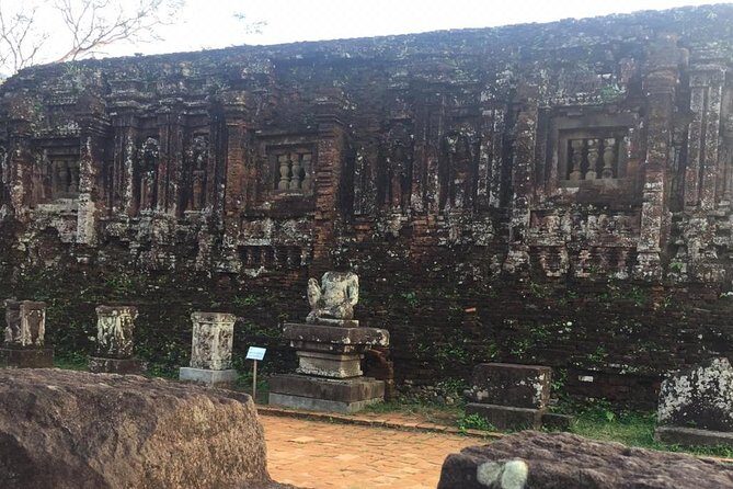 My Son Sanctuary - small group tour and Thu Bon river cruising - Guide quality matters here: clear explanations and smooth pacing