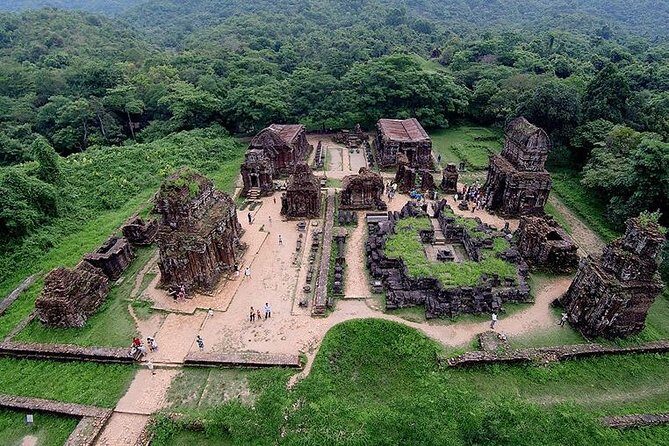 Private Car to MY SON Sanctuary and back from Hoi An/Da Nang - Arriving at My Son: a valley full of Champa temples