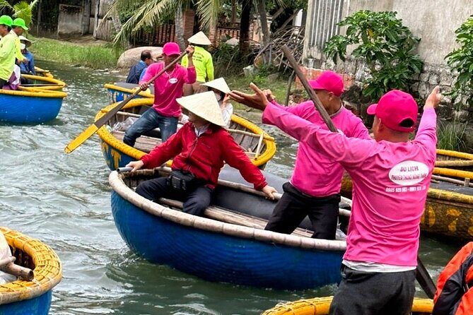 Vegetarian Cooking Class and Basket Boat Activity - A rural Hoi An escape with food and bamboo boats